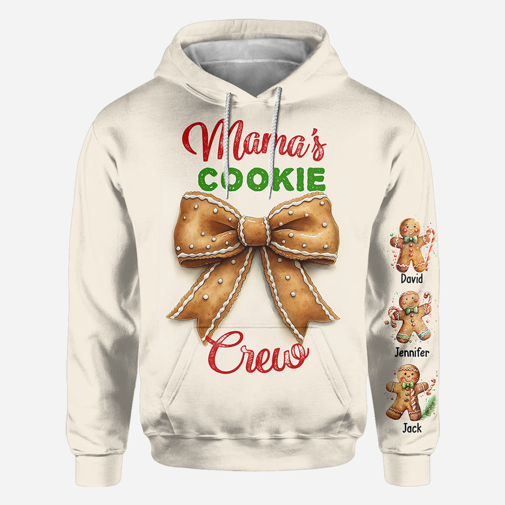 L'équipe de biscuits de grand-mère - T-shirt personnalisé « Maman »