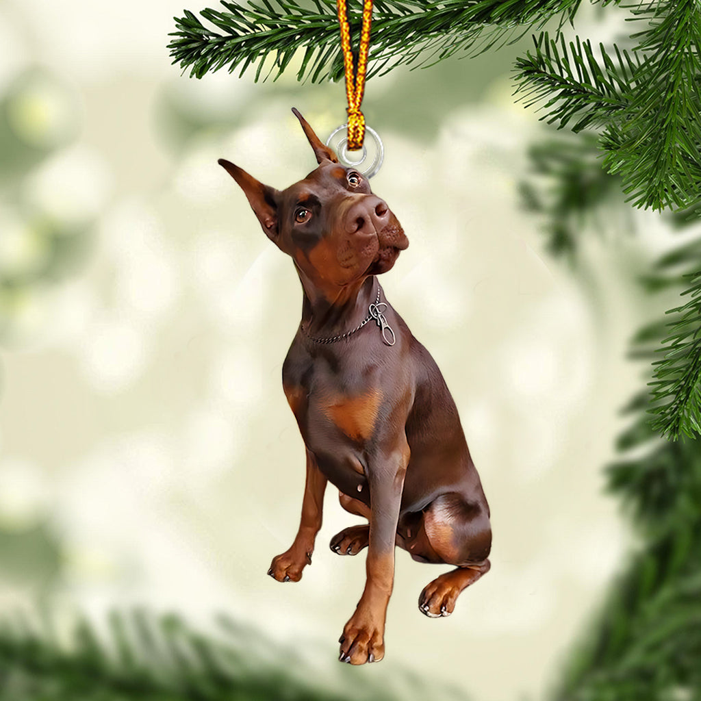 Any Photo Ornament - Personalized Dog Custom Shaped Ornament