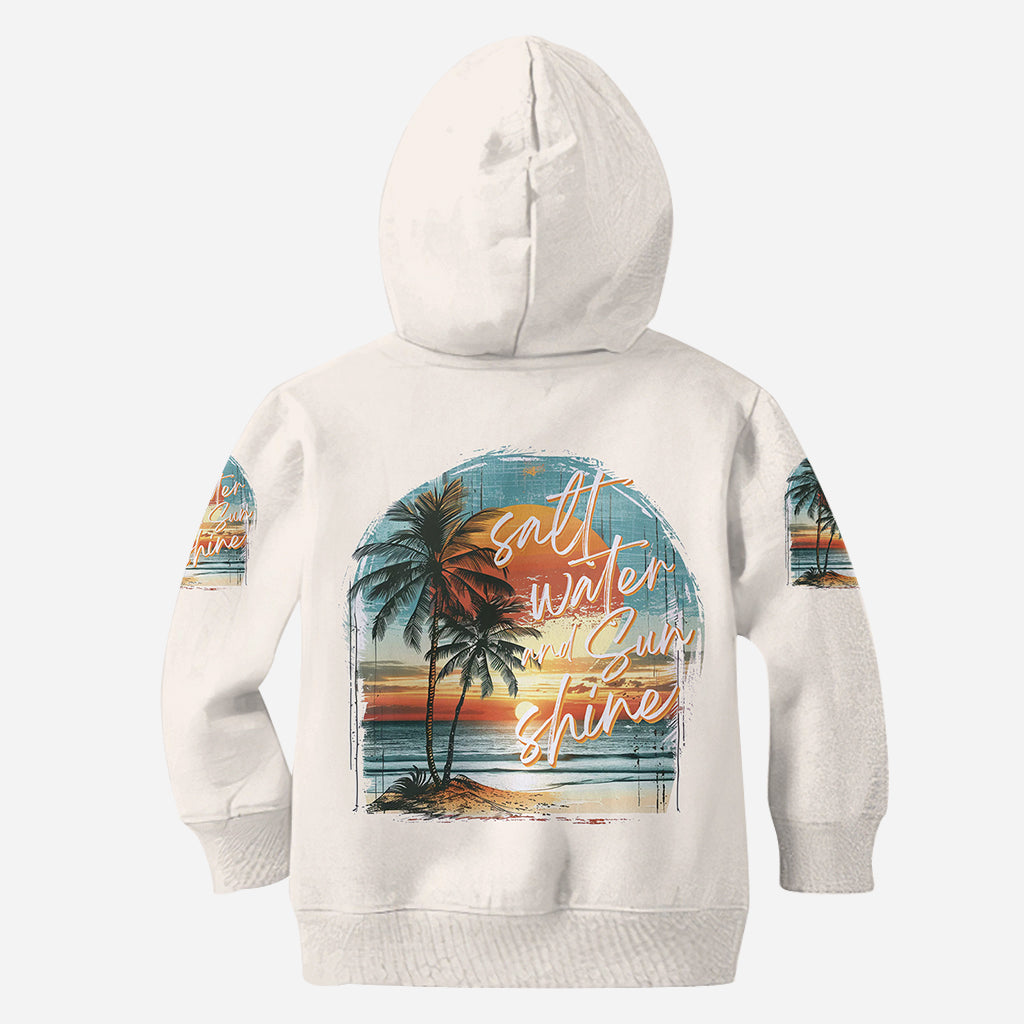 T-shirt personnalisé « Salt Water Sunshine » pour amoureux de la mer