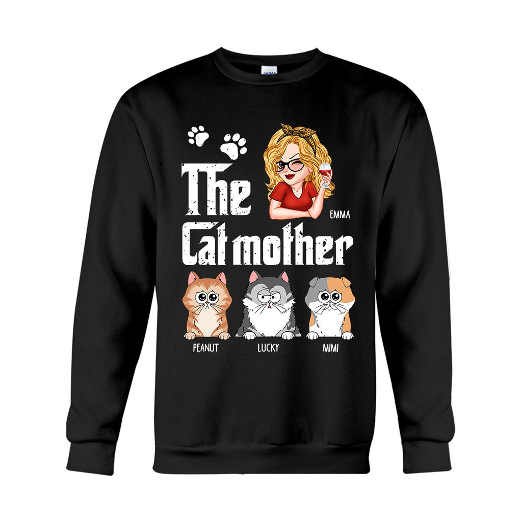 T-shirt et sweat à capuche personnalisés « Maman Chat/Chien »