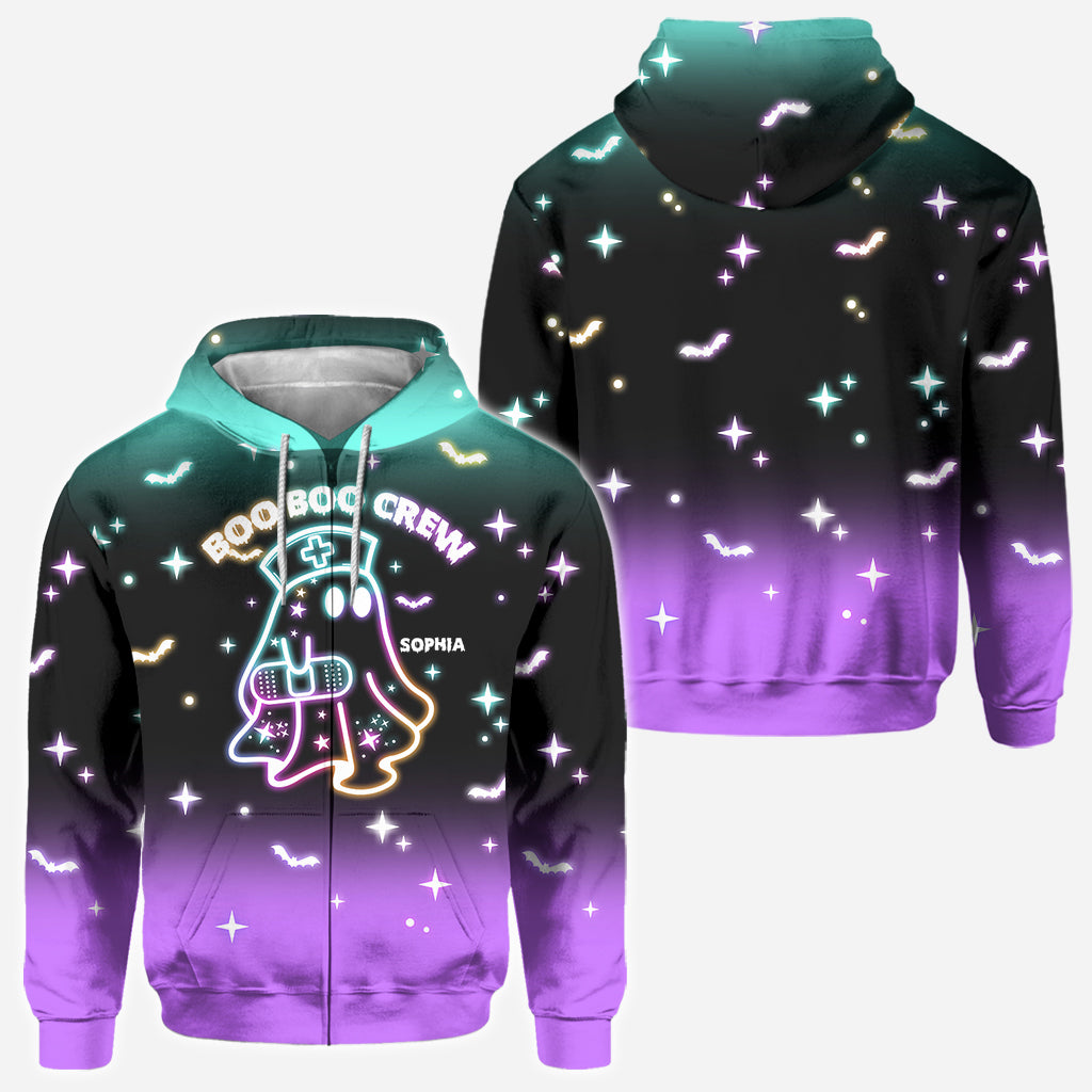 Boo Boo Crew - Chemise personnalisée intégrale pour infirmière