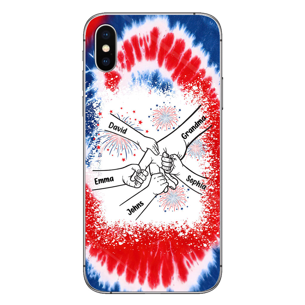 Grandma's Life 4th Of July - Personalized Grandma Phone Case