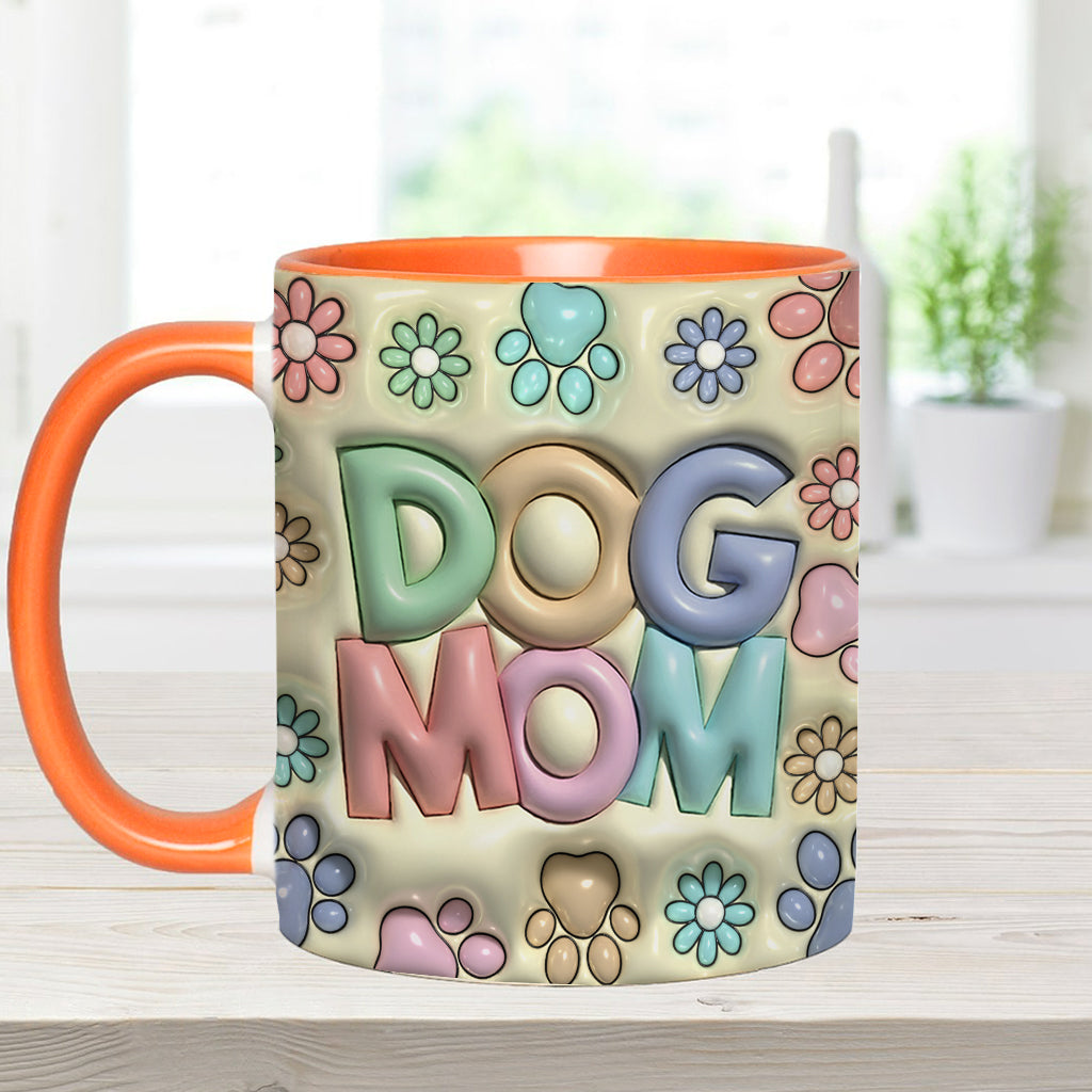 Maman de chien, Papa de chien - Mug personnalisé avec motif chien