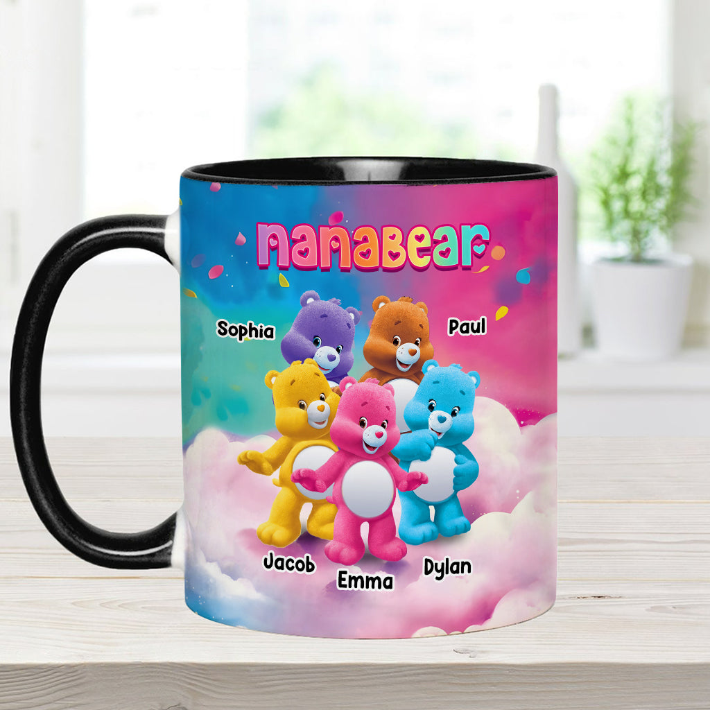 Mug personnalisé Nanabear - Accent pour grand-mère