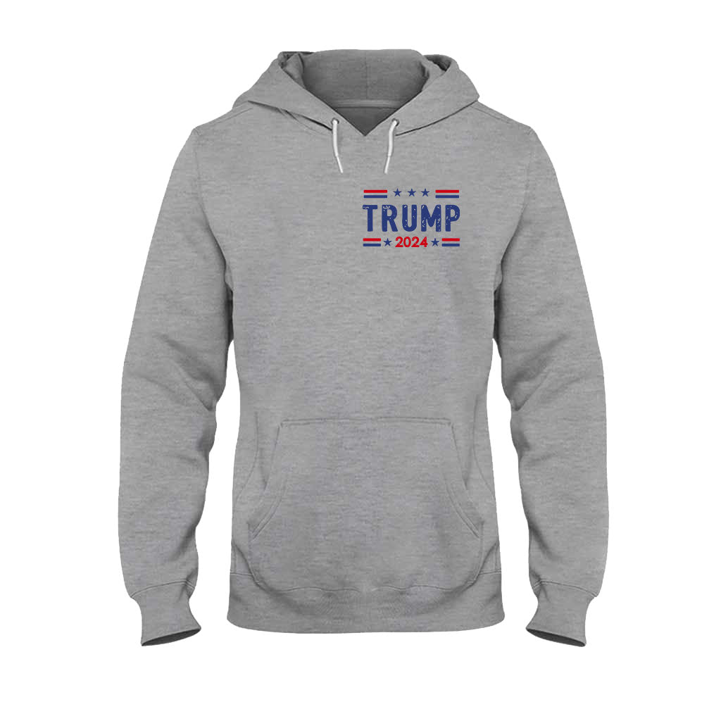 T-shirt pare-balles, T-shirt « Jamais de reddition », T-shirt « Luttons pour l'Amérique », T-shirt de rallye rétro, T-shirt « Combattons, combattons, combattons »