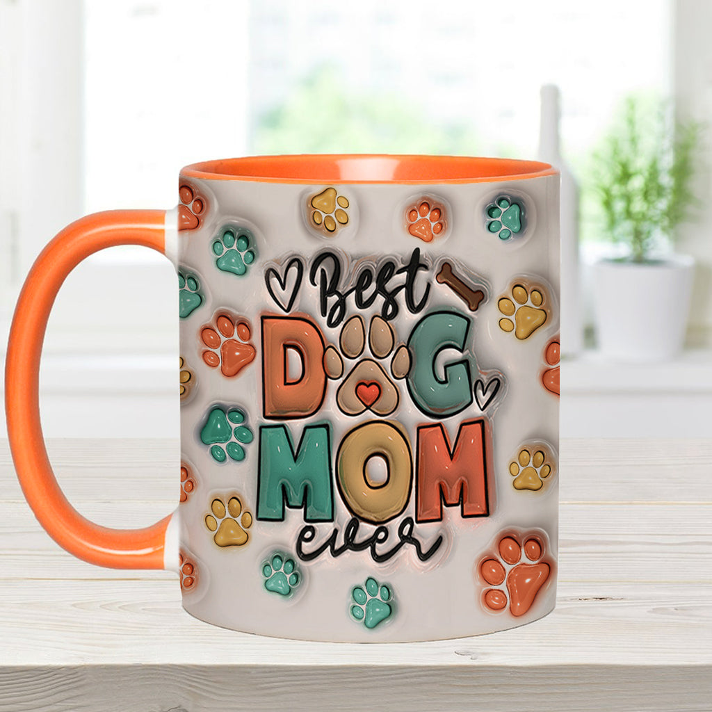 Meilleure maman de chien au monde - Mug personnalisé avec motif chien