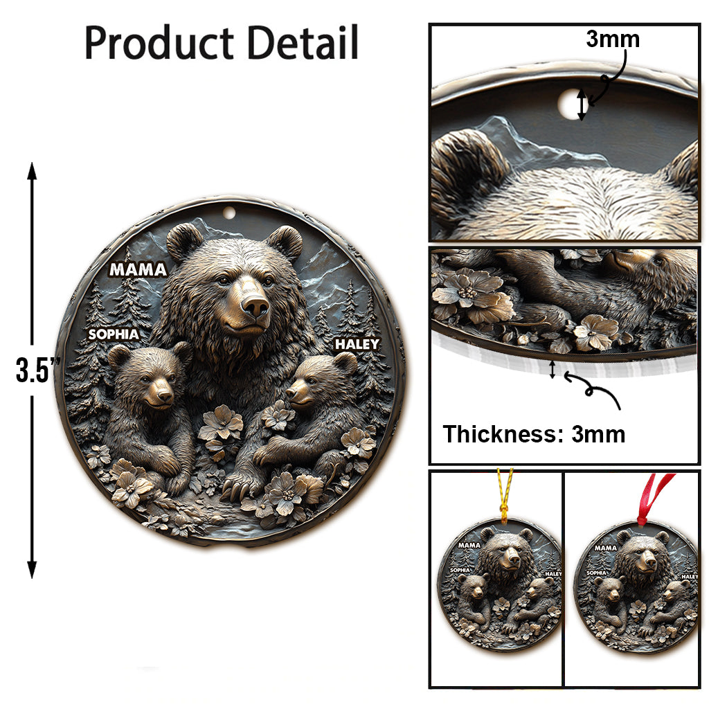 Mama Bear - Personalized Mother Ornament