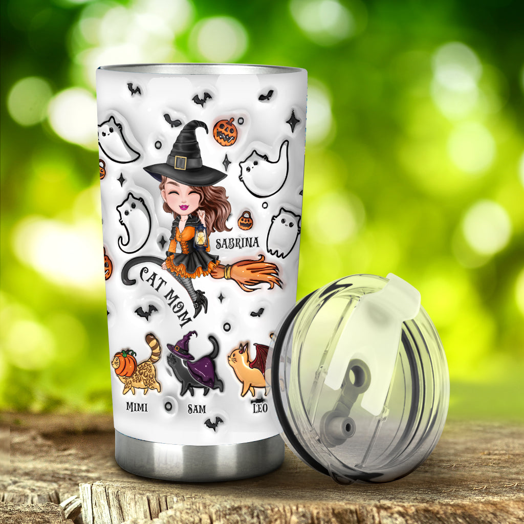 Cat Mom - Personalized Cat Tumbler