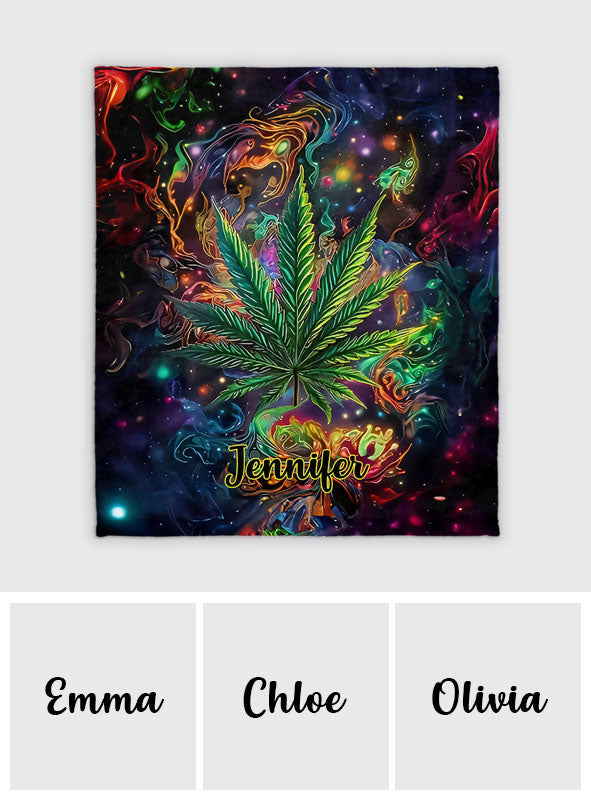 Stoner Chick - Couverture personnalisée pour fumeurs de cannabis