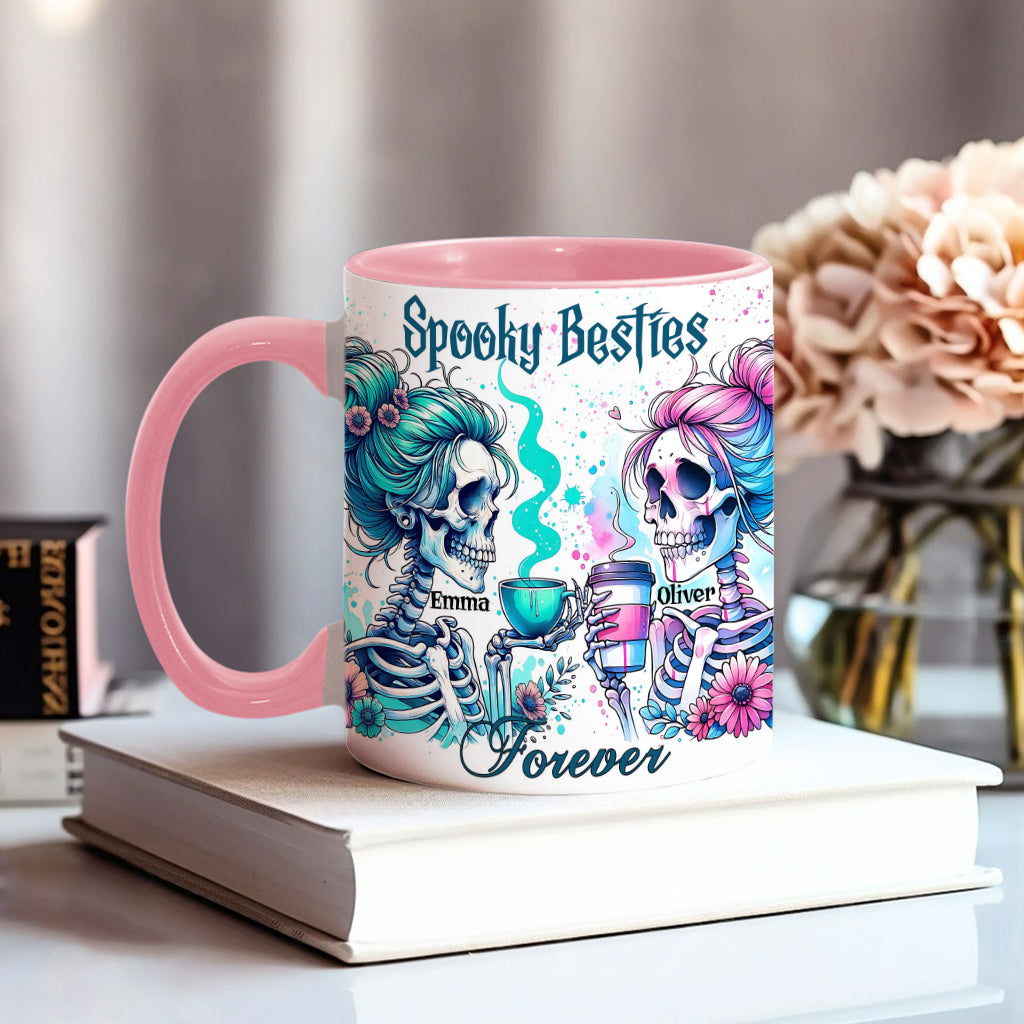 Meilleures amies pour toujours - Mug personnalisé « Spooky Besties Forever »