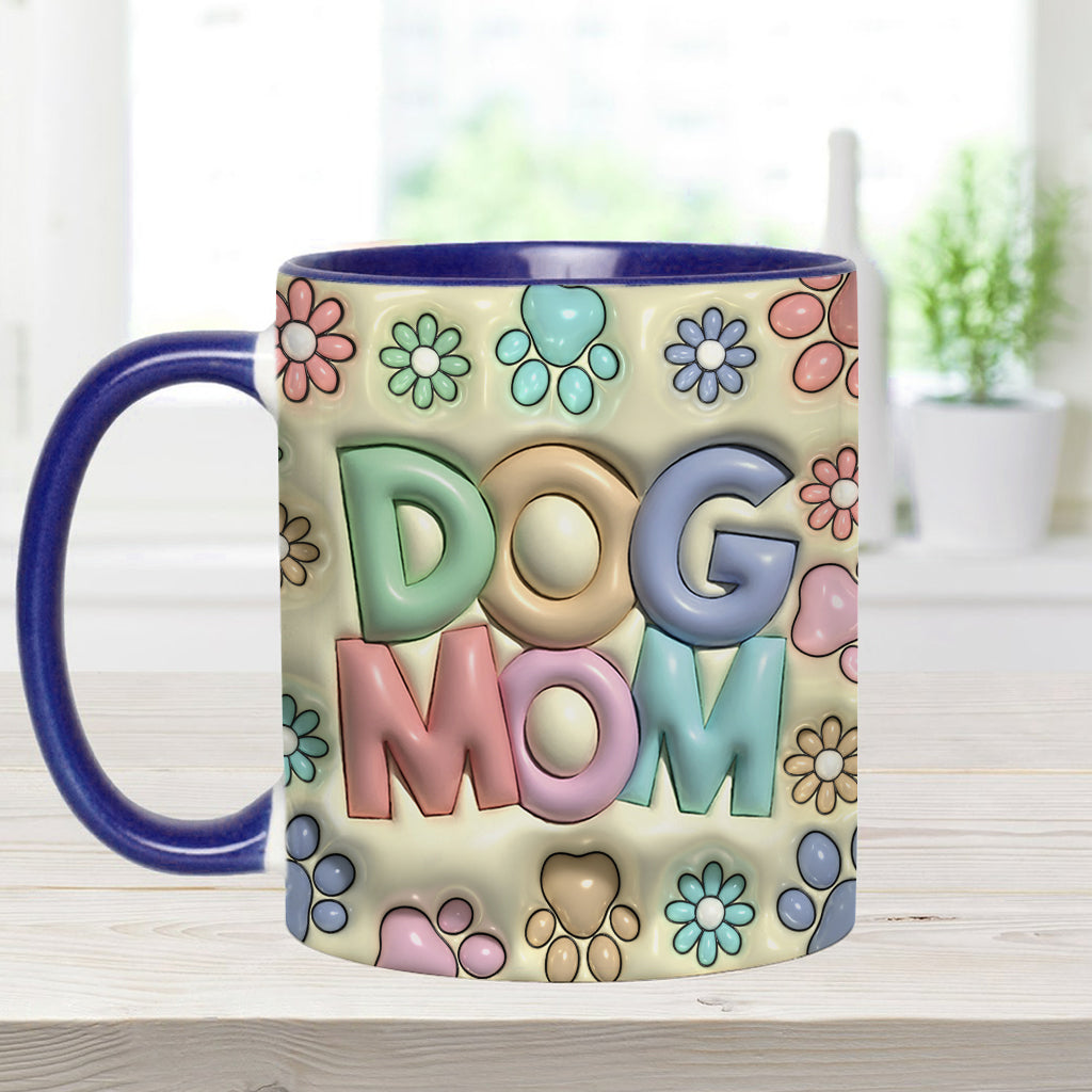 Maman de chien, Papa de chien - Mug personnalisé avec motif chien