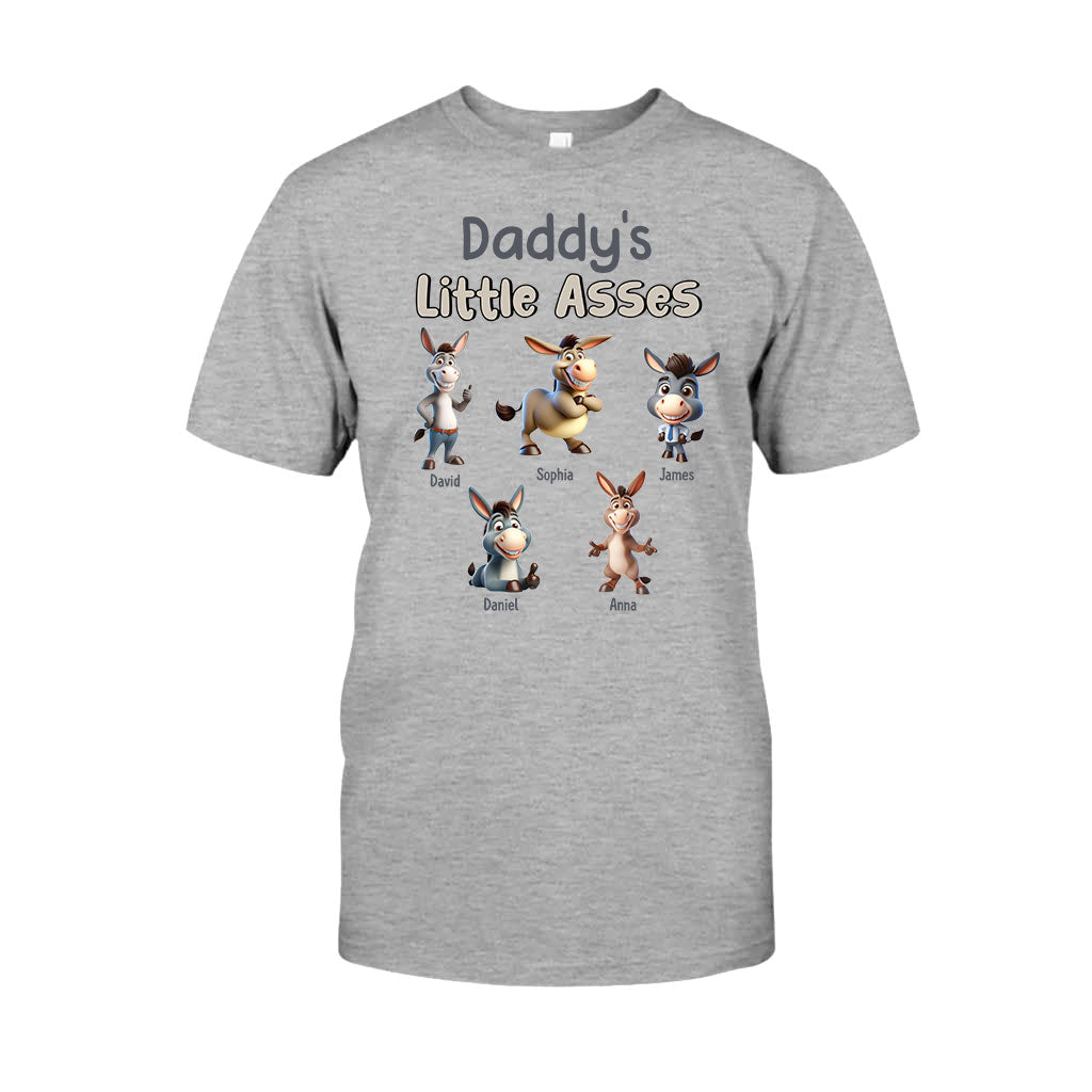 Les petits chéris de papa - T-shirt et sweat à capuche personnalisés pour papa