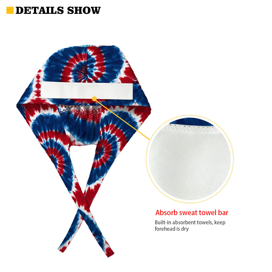 Journée des infirmières (4 juillet) - Bonnet de bloc opératoire personnalisé