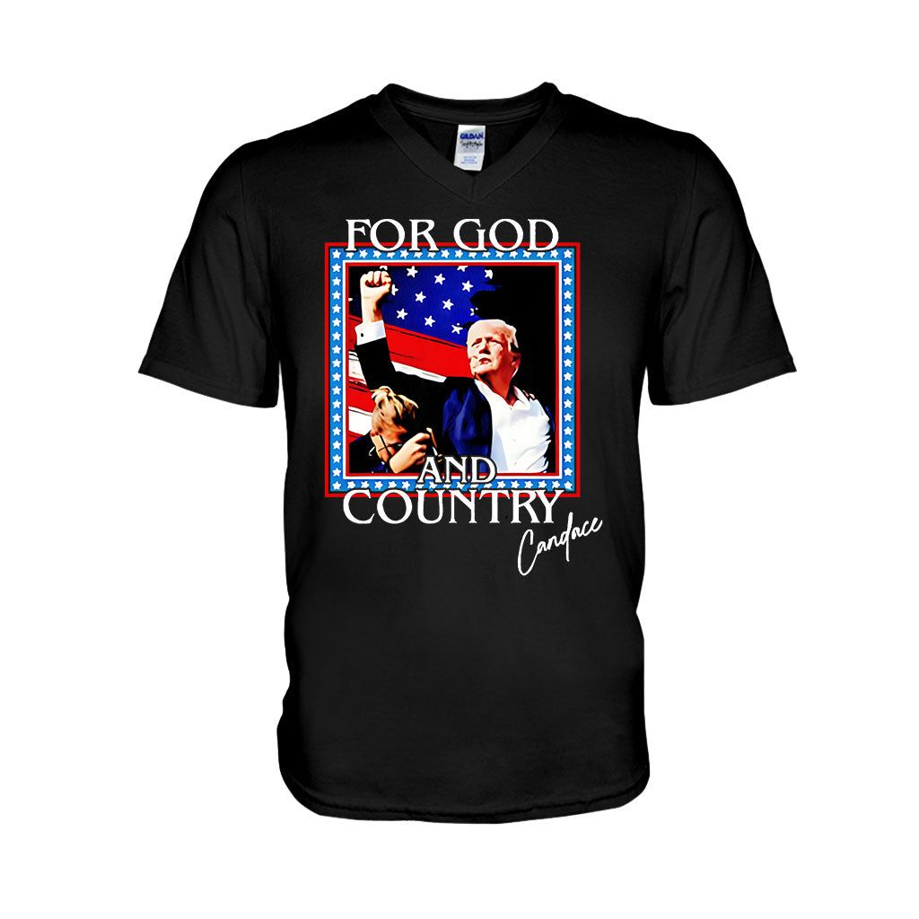 T-shirt « Pour Dieu et la Patrie » - Élection présidentielle 2024
