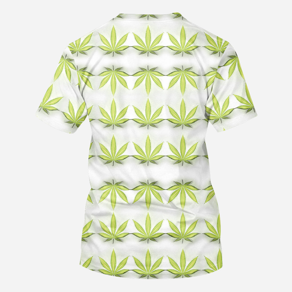 World's Dopest Dad - Personalized Weed All Over Shirt