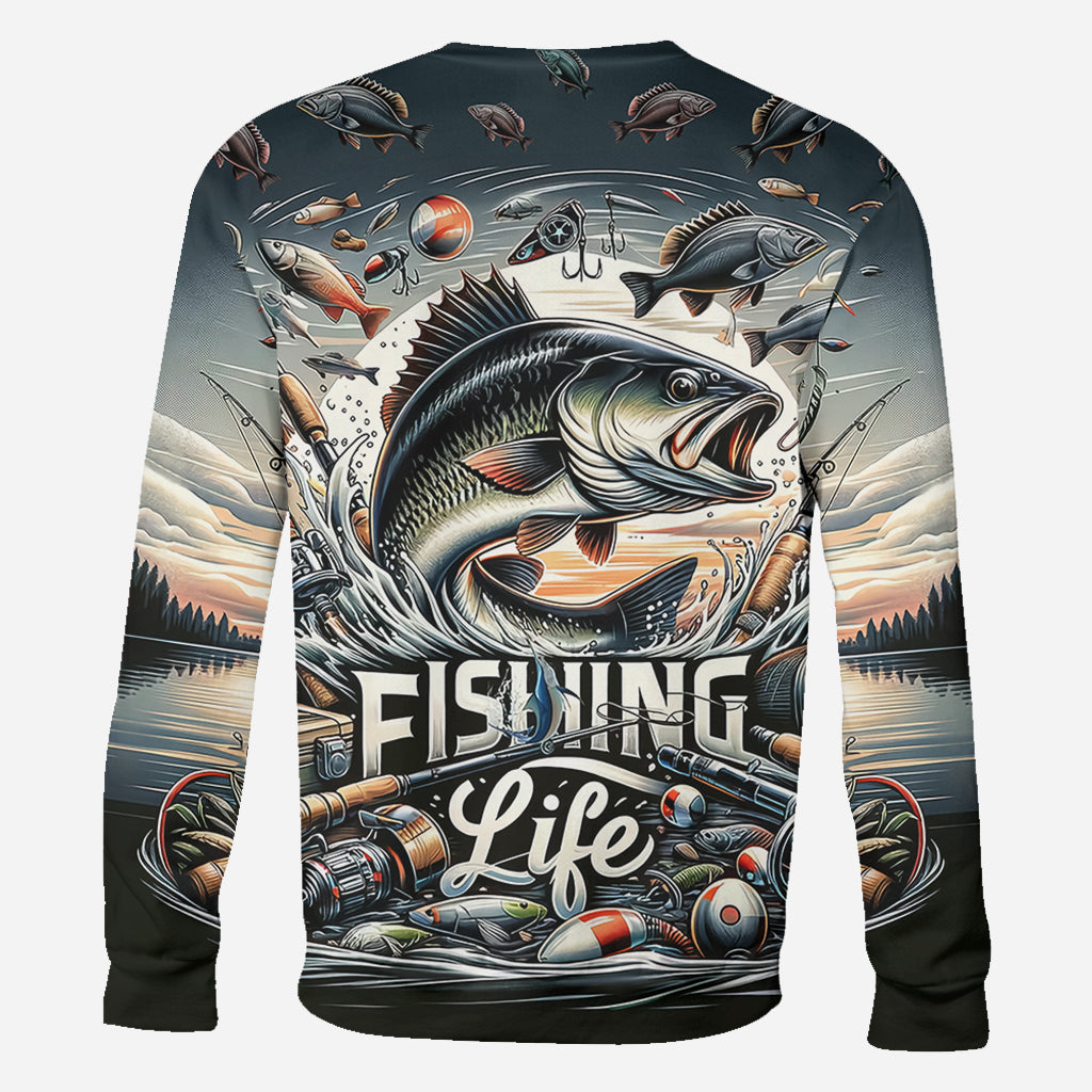 T-shirt « La vie de pêcheur » - Pêche partout