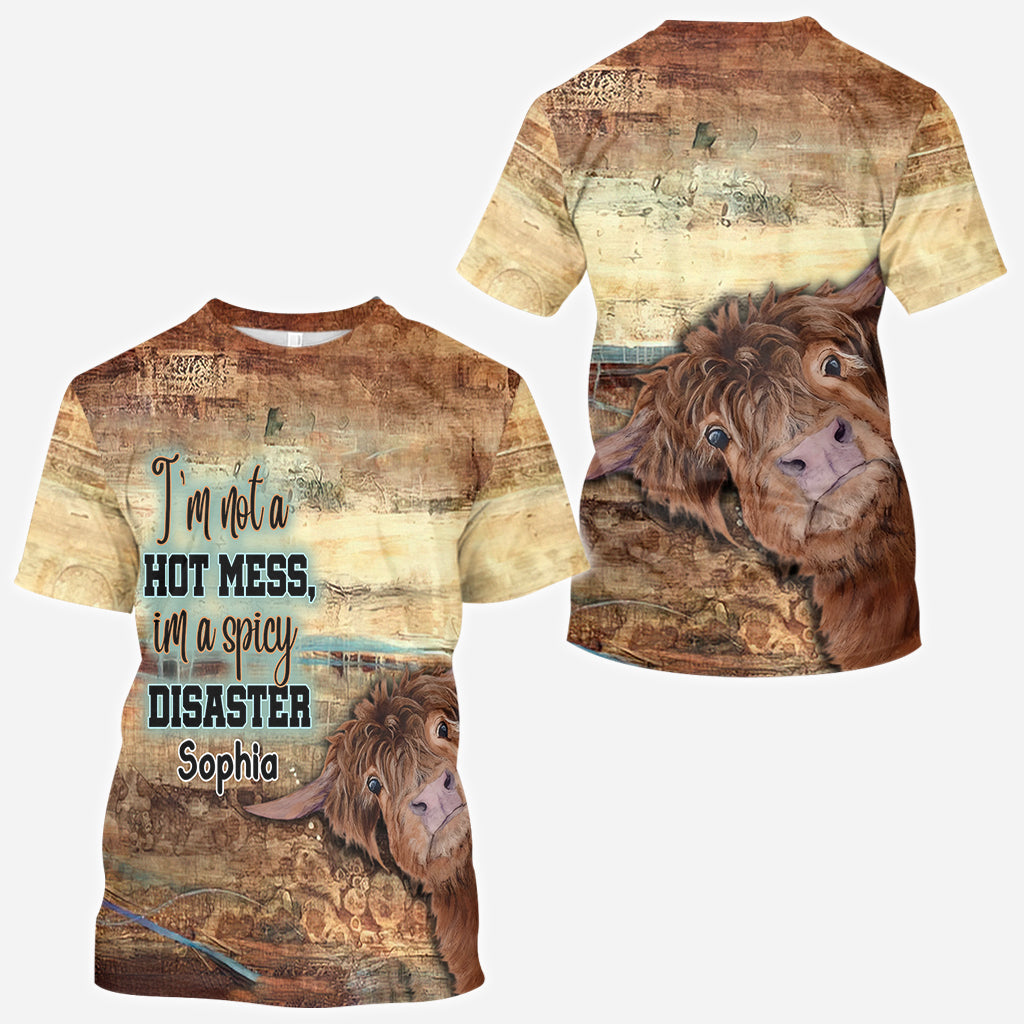 Apparemment, j'ai du caractère - T-shirt personnalisé intégral