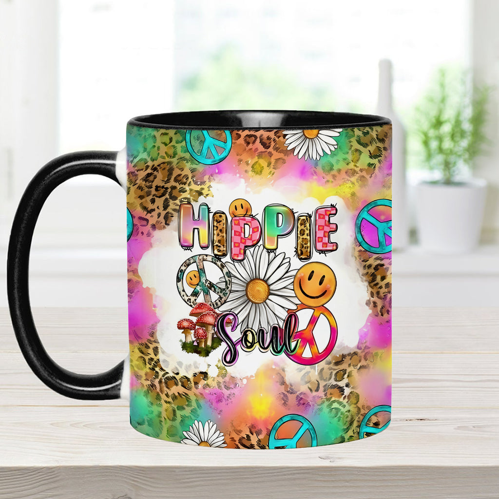 Mug personnalisé style hippie et western