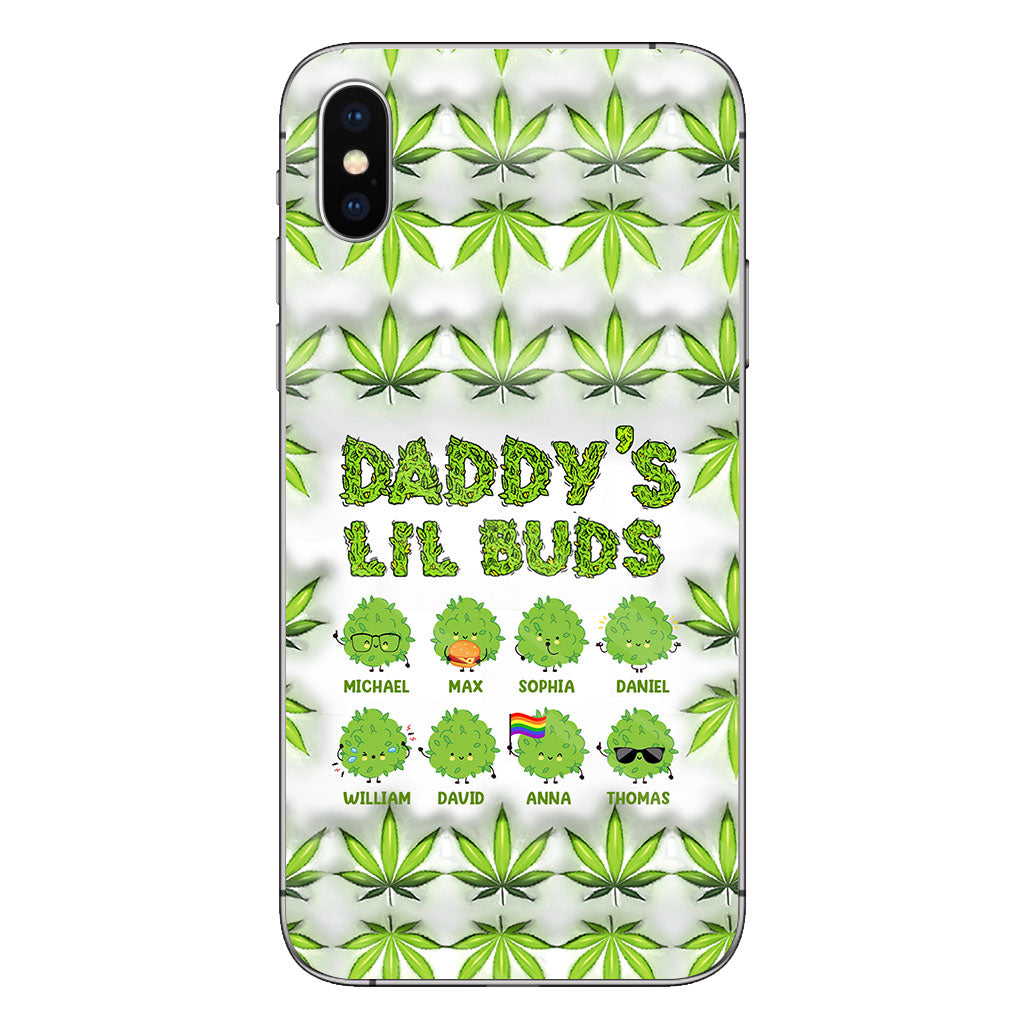 Le papa le plus cool du monde - Coque de téléphone transparente personnalisée pour papa