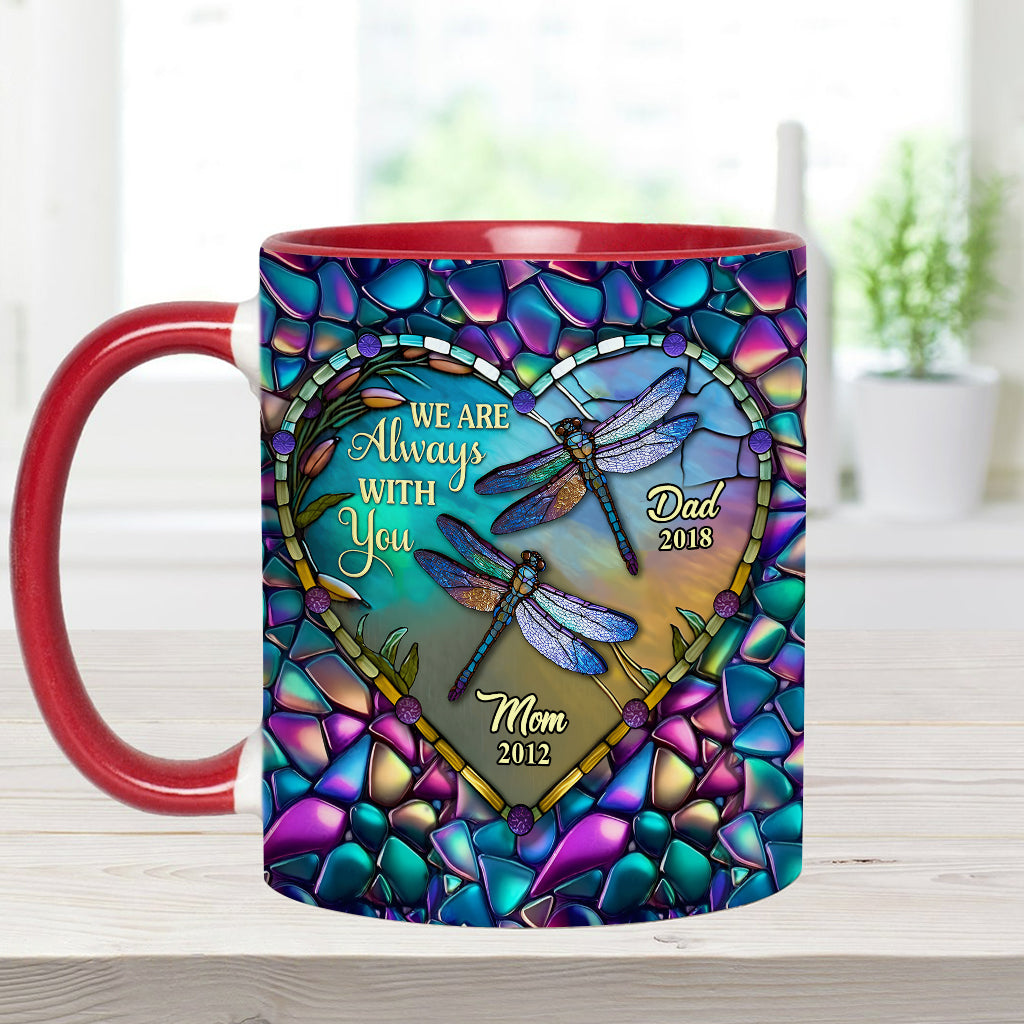I'm Always With You - Personalized Memorial Accent Mug