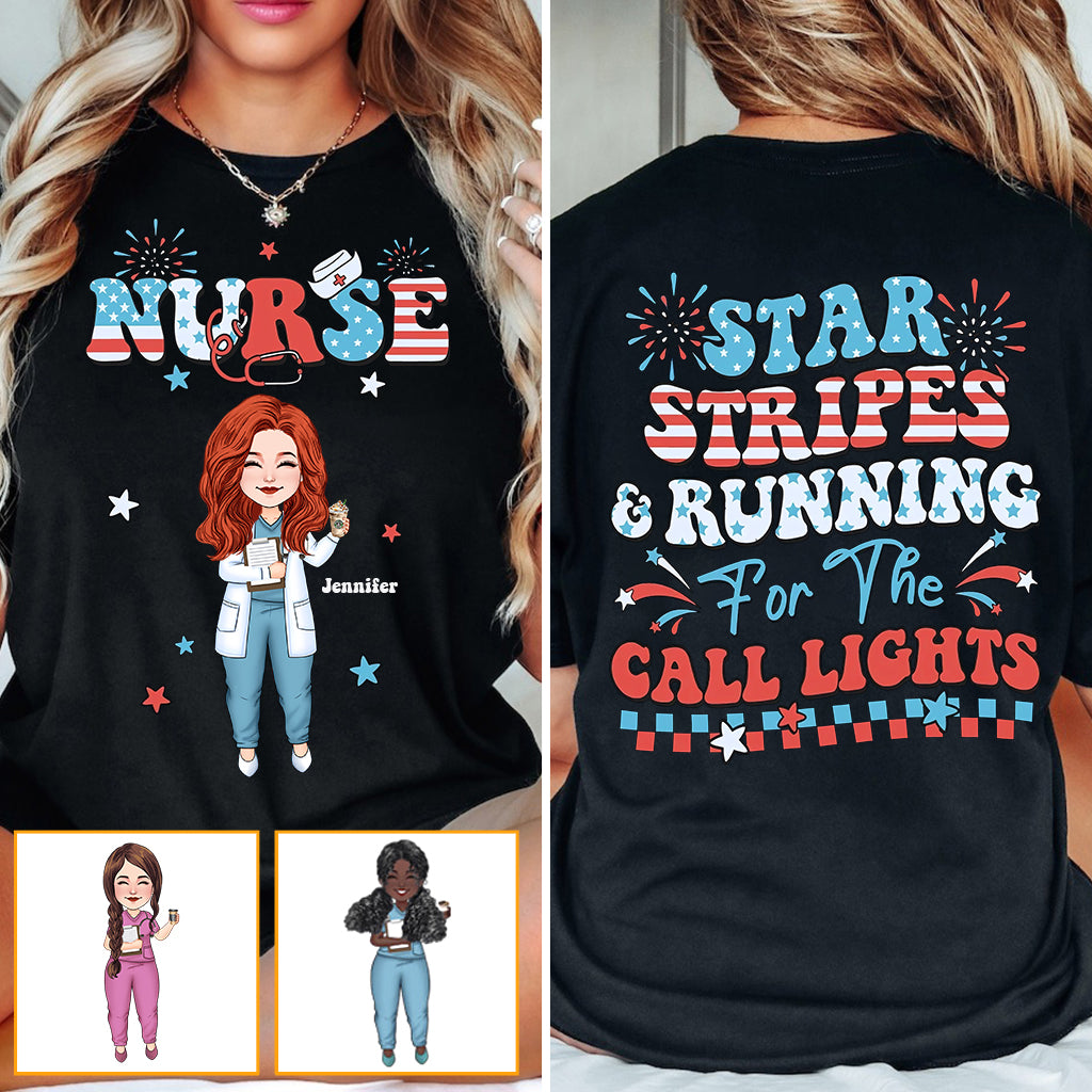 4th Of July Nurse Life - Personalized Nurse All Over Shirt