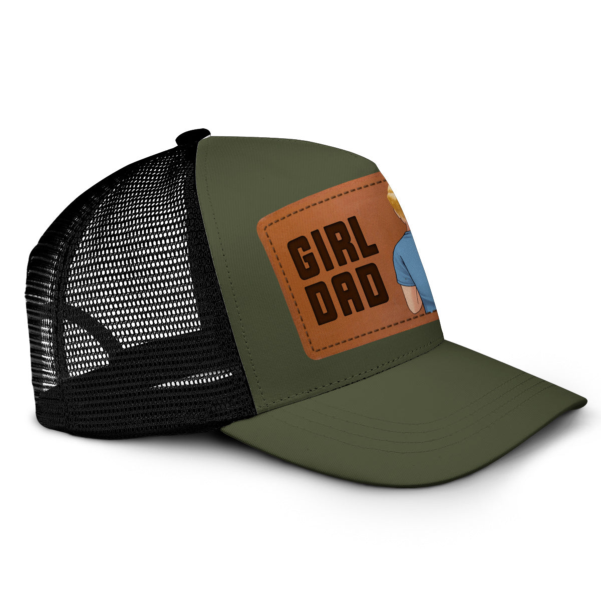 Girl Dad Boy Dad - Personalized Father Trucker Hat