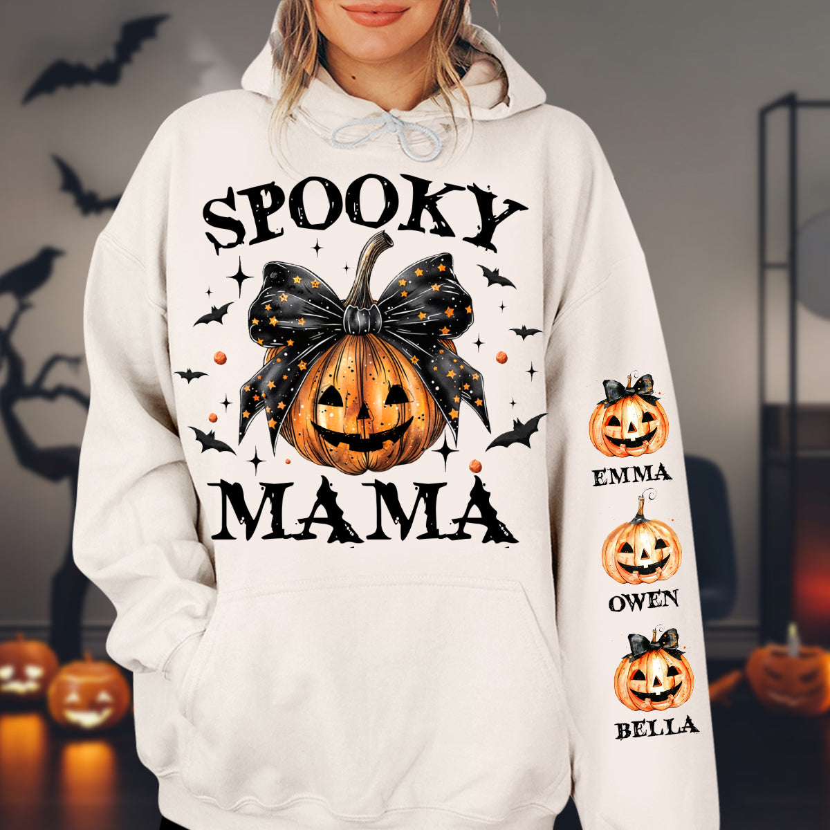 T-shirt personnalisé « Maman Effrayante » pour maman
