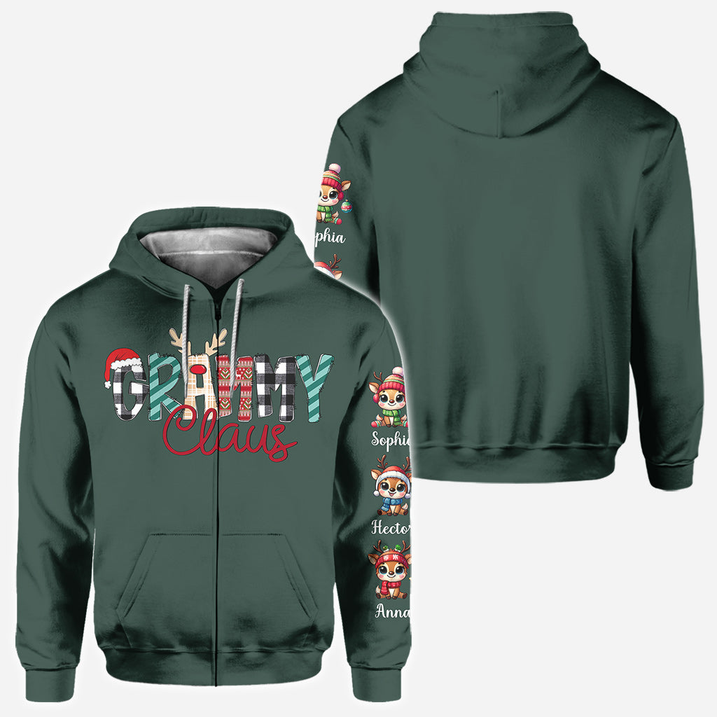 T-shirt personnalisé « Grand-mère Claus »