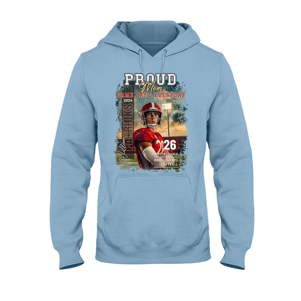 Maman/Papa/... Jour de match et au quotidien - T-shirt et sweat à capuche de football personnalisés