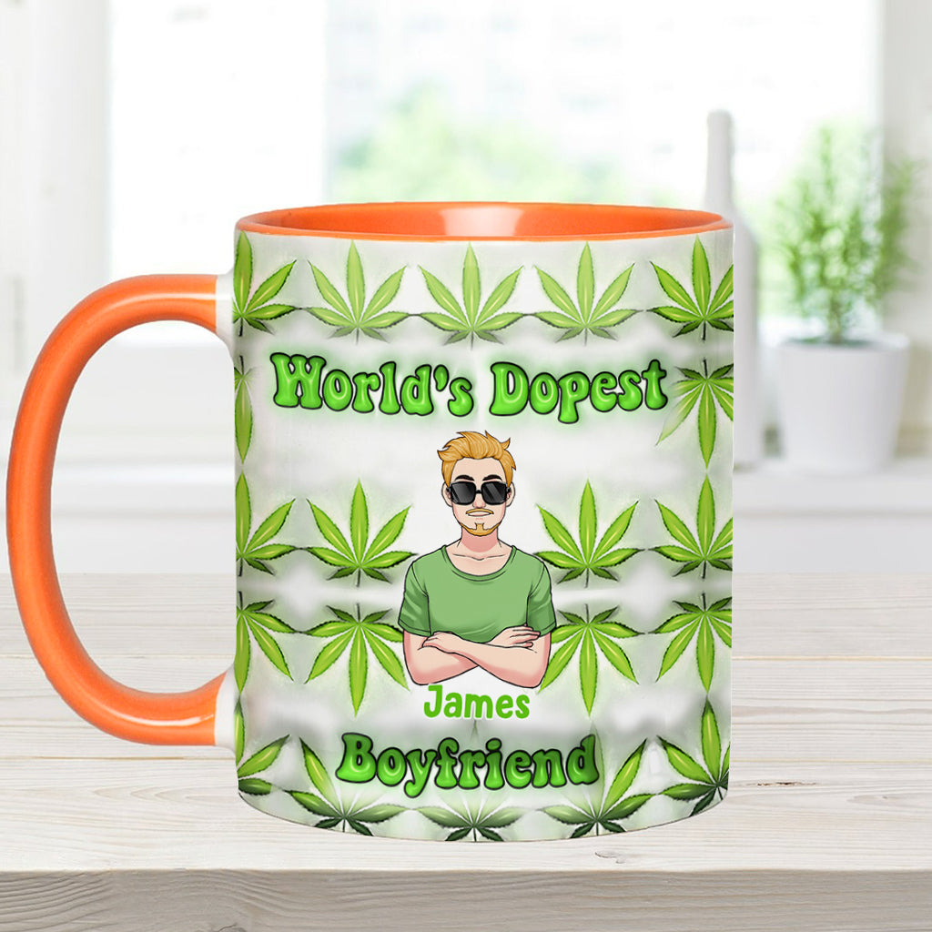 Meilleures Amies - Mug personnalisé avec une touche cannabis