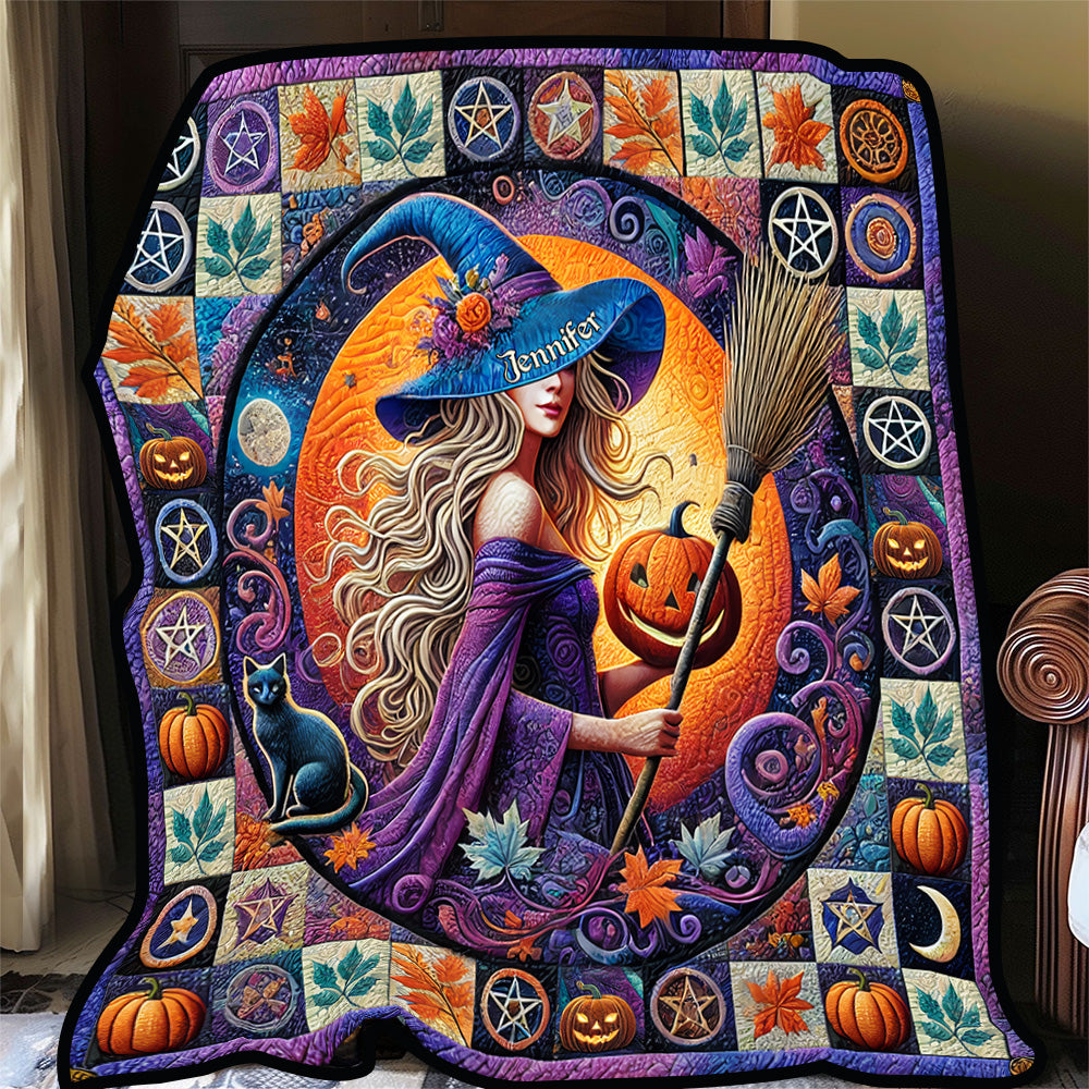 Belle sorcière - Couverture de sorcière personnalisée