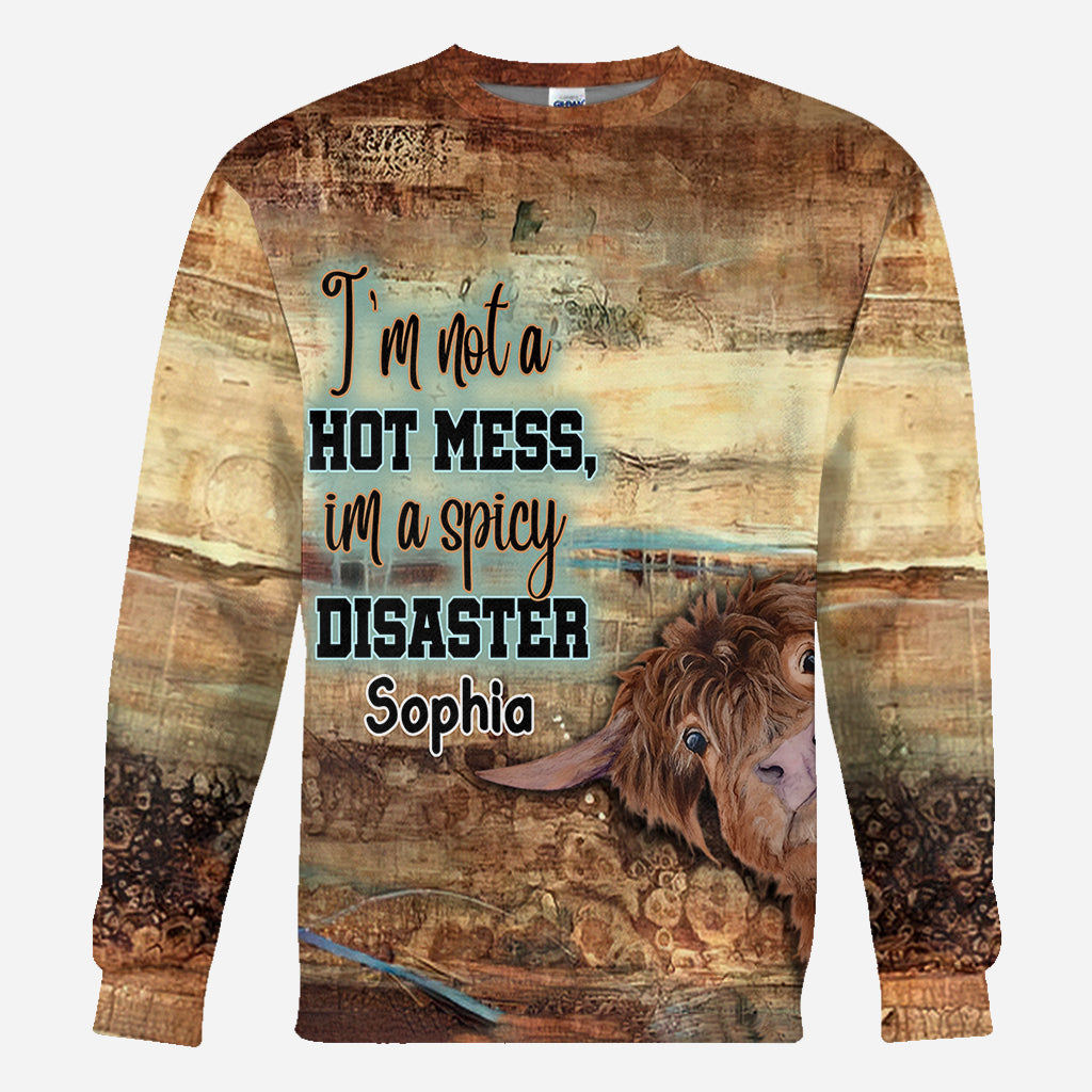 Apparemment, j'ai du caractère - T-shirt personnalisé intégral