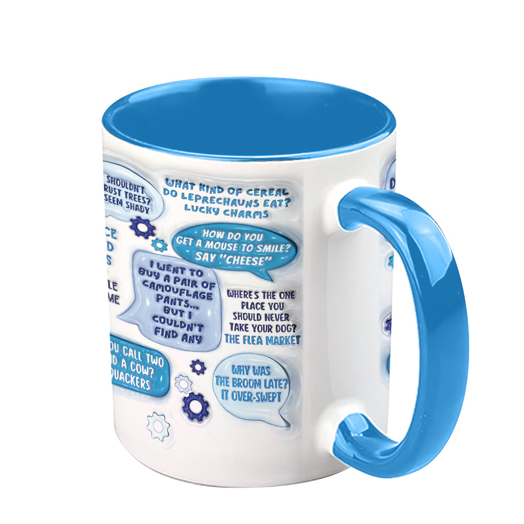 Urgence blagues de papa - Mug personnalisé pour papa