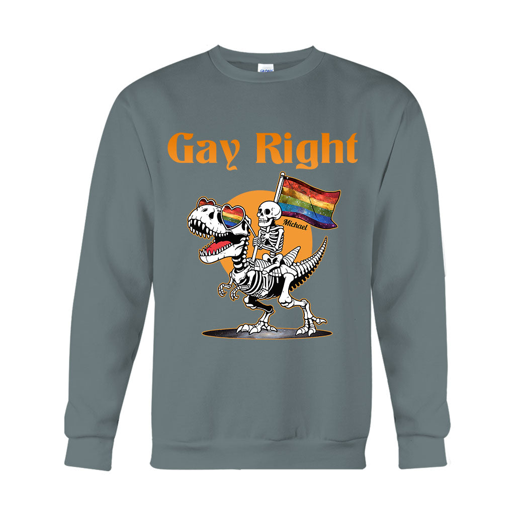 Droits des homosexuels - T-shirt et sweat à capuche personnalisés de soutien LGBT