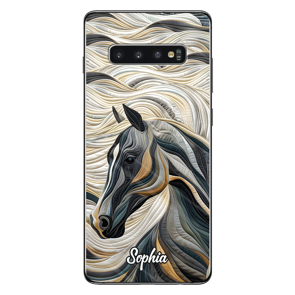 Magnifique cheval - Coque de téléphone personnalisée à motif cheval