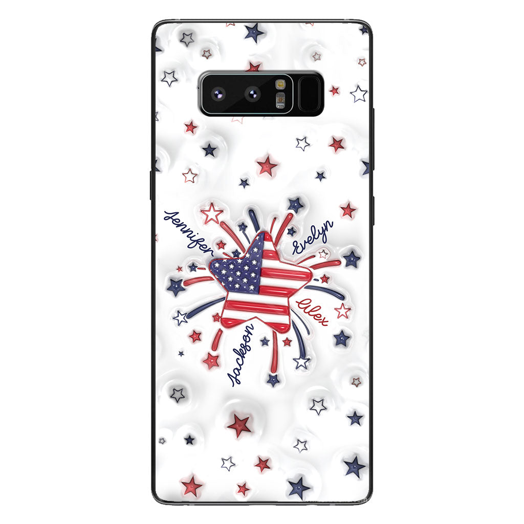Coque de téléphone personnalisée « Petite étoile de grand-mère » pour le 4 juillet