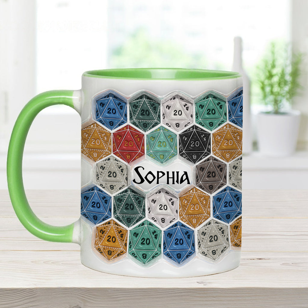 That's How I Roll - Personalized RPG Accent Mug