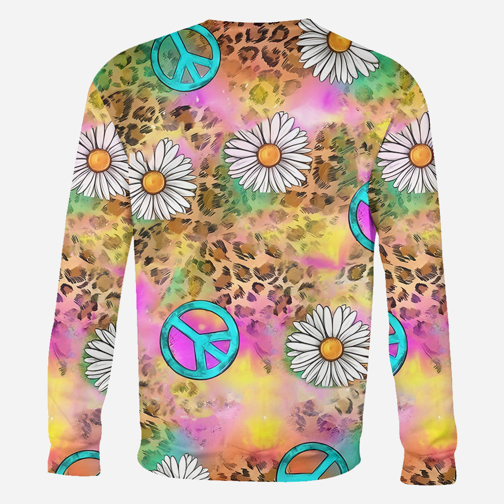 T-shirt hippie personnalisé style western et soul - T-shirt hippie intégral