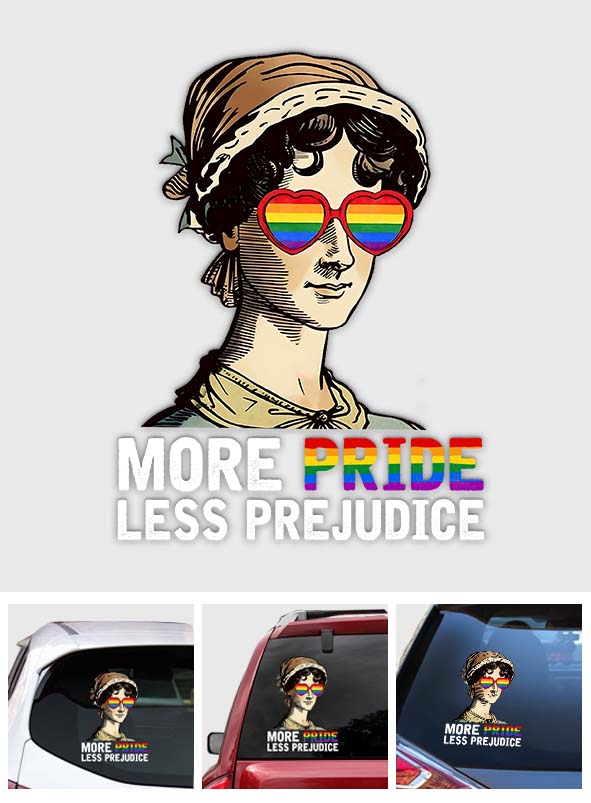 More Pride - LGBT Support Decal Full