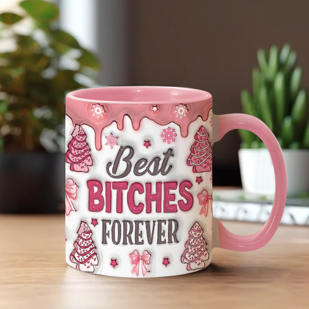 Meilleures amies du monde - Mug personnalisé Bestie Accent Mug