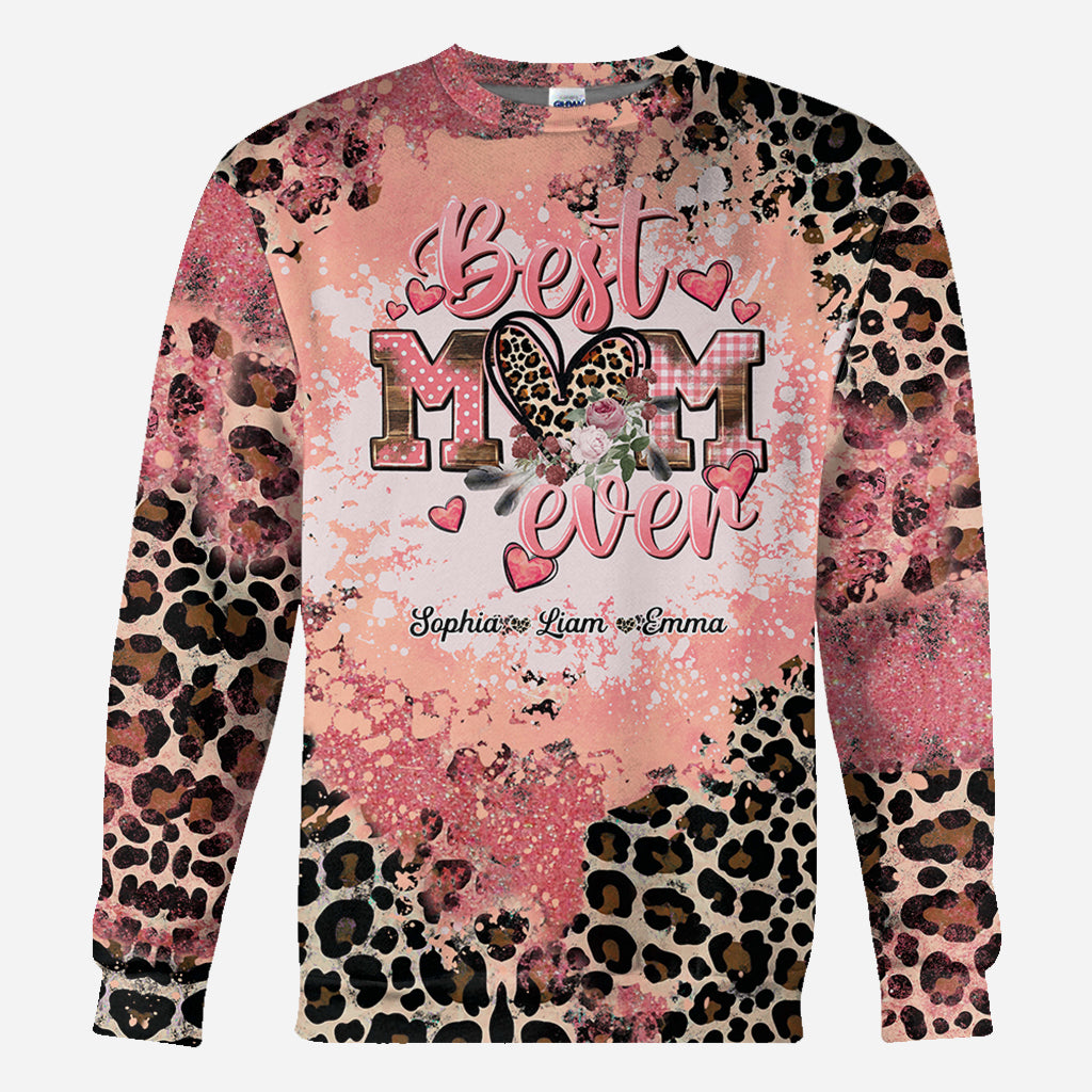 Meilleure maman du monde - T-shirt personnalisé « Maman »