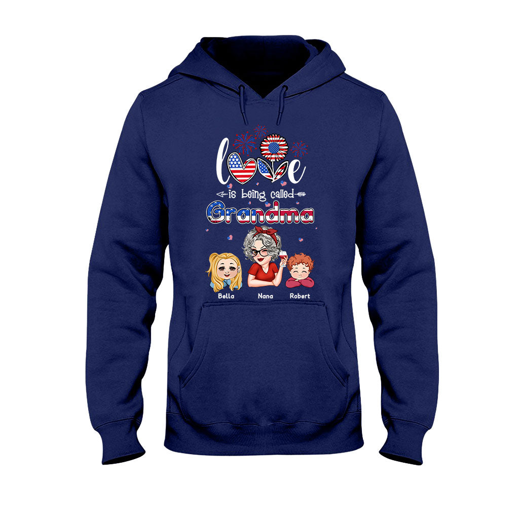 Heureuse d'être appelée Nana Grandpa Gigi - T-shirt et sweat à capuche personnalisés pour grand-mère