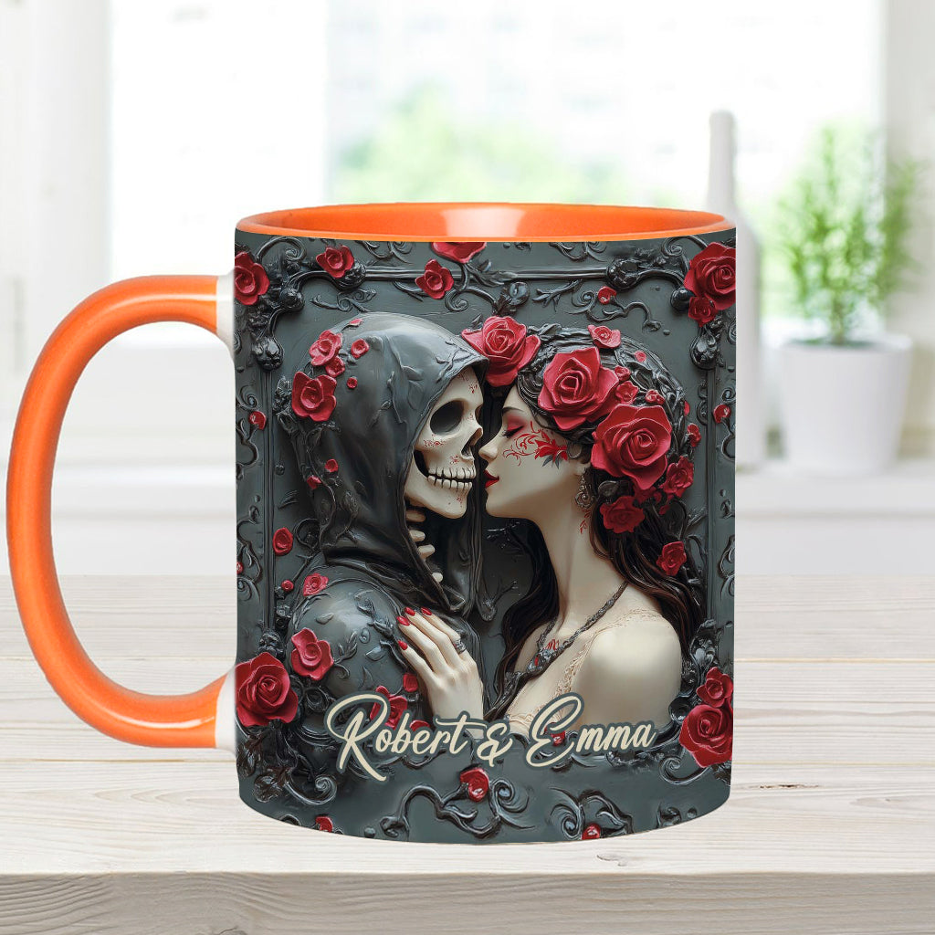 Jusqu'à ce que la mort nous sépare - Mug personnalisé pour couple