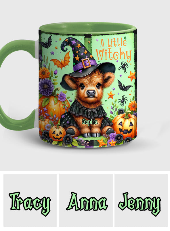 Mug personnalisé « Une petite sorcière »