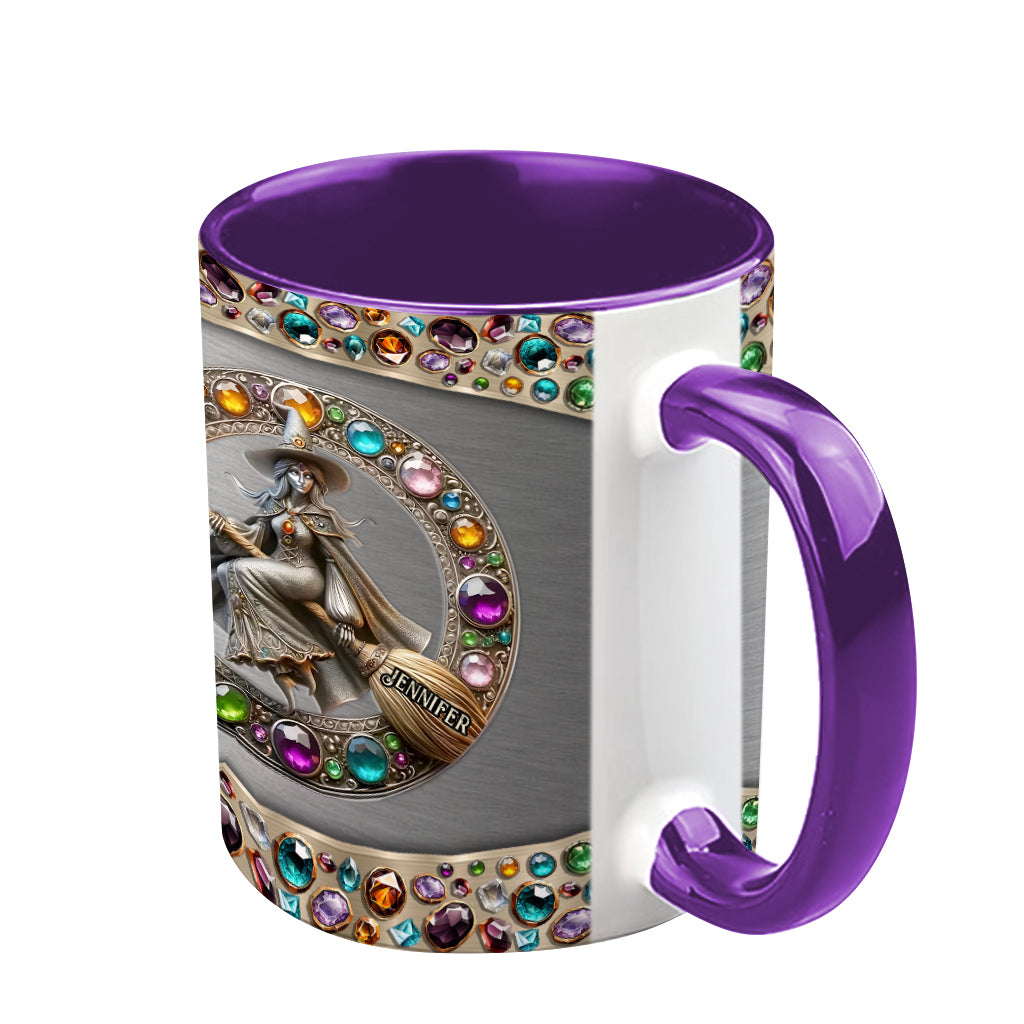 Beautiful Witch - Personalized Witch Accent Mug