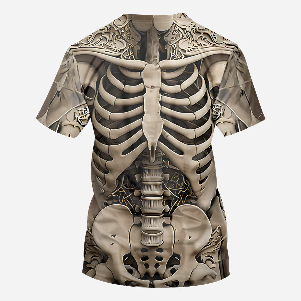 T-shirt personnalisé « Love Skulls » avec motif tête de mort.