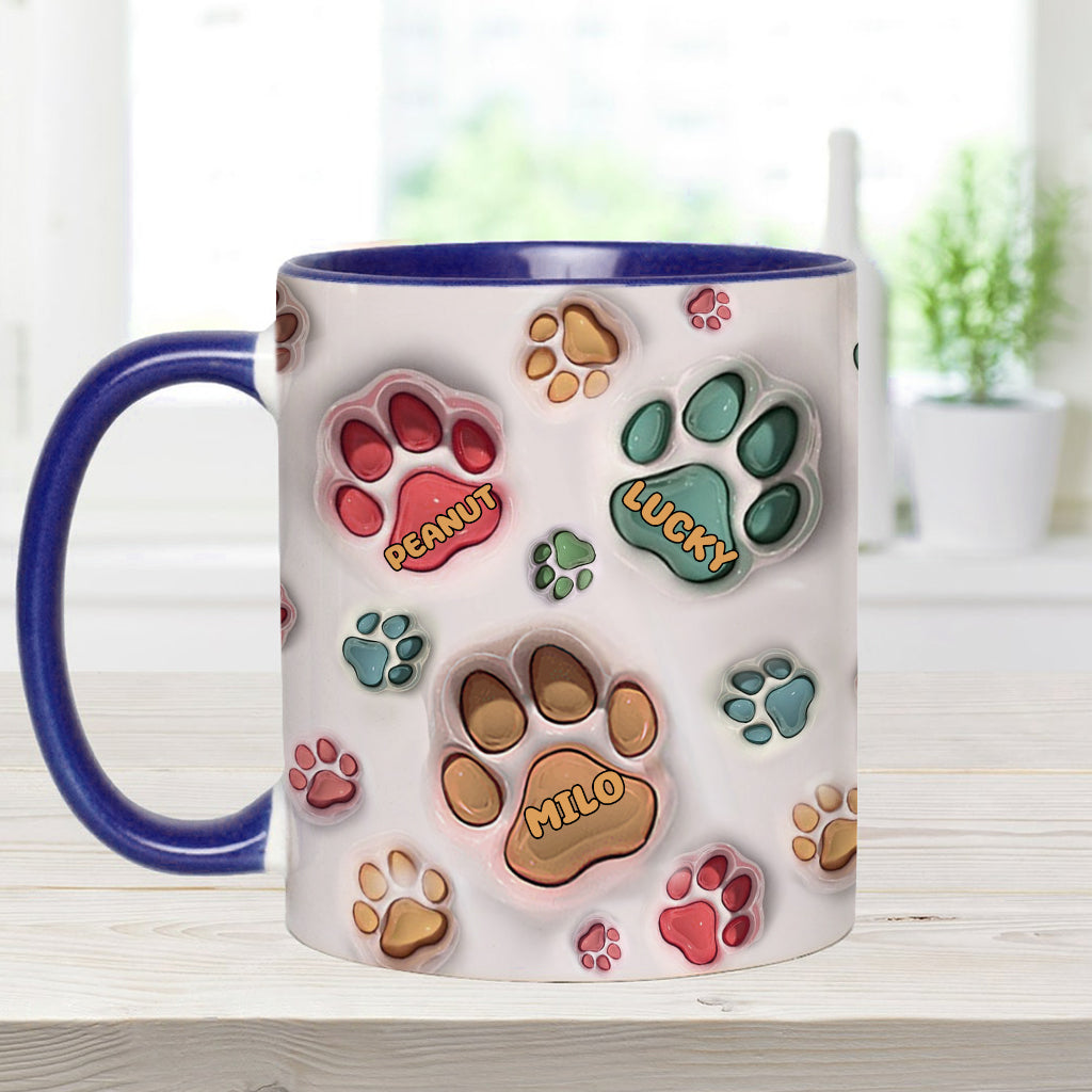 Meilleure maman de chien, papa de chien, maman de chat, papa de chat – Mug personnalisé avec motif chien