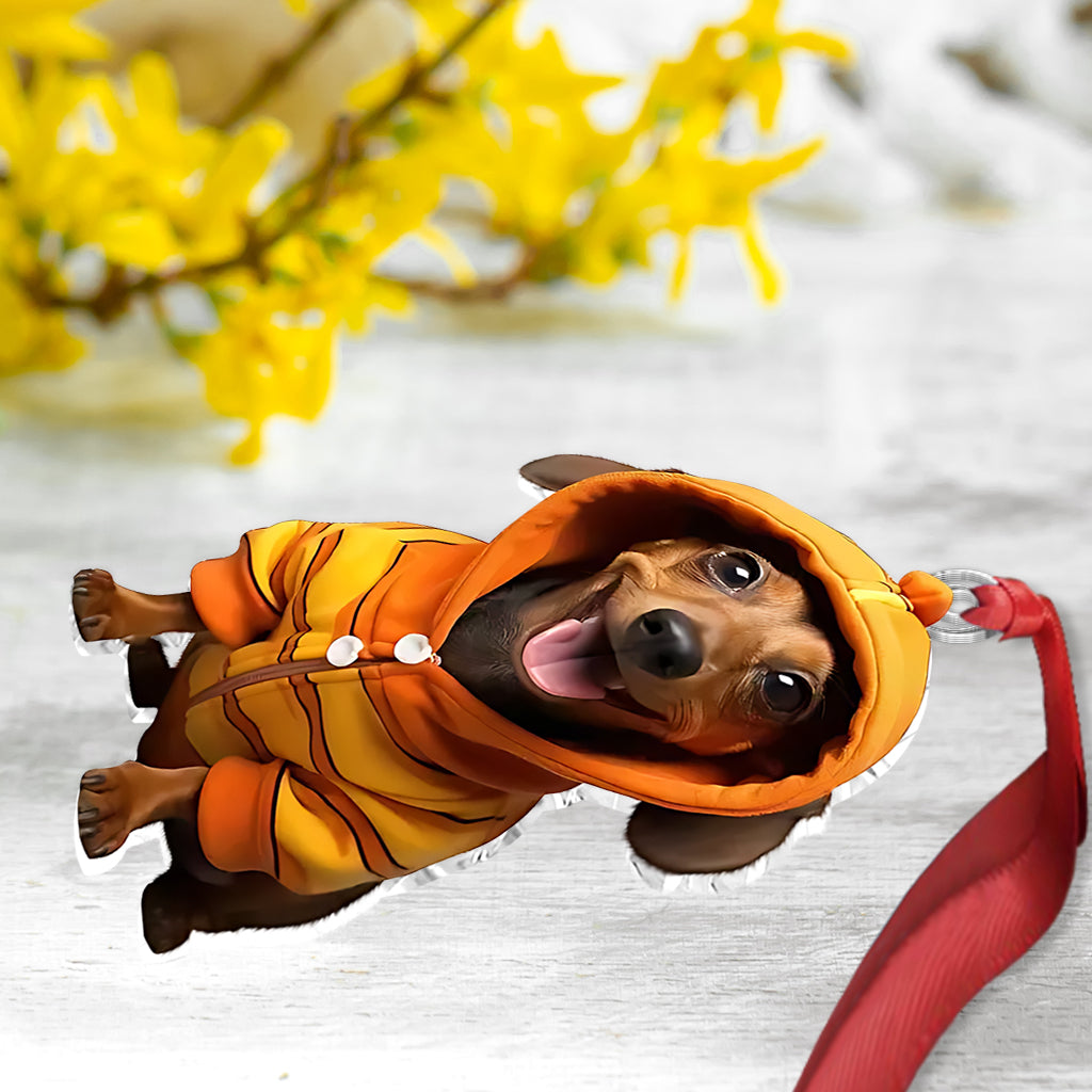 I Love My Dogs - Personalized Dog Custom Shaped Ornament