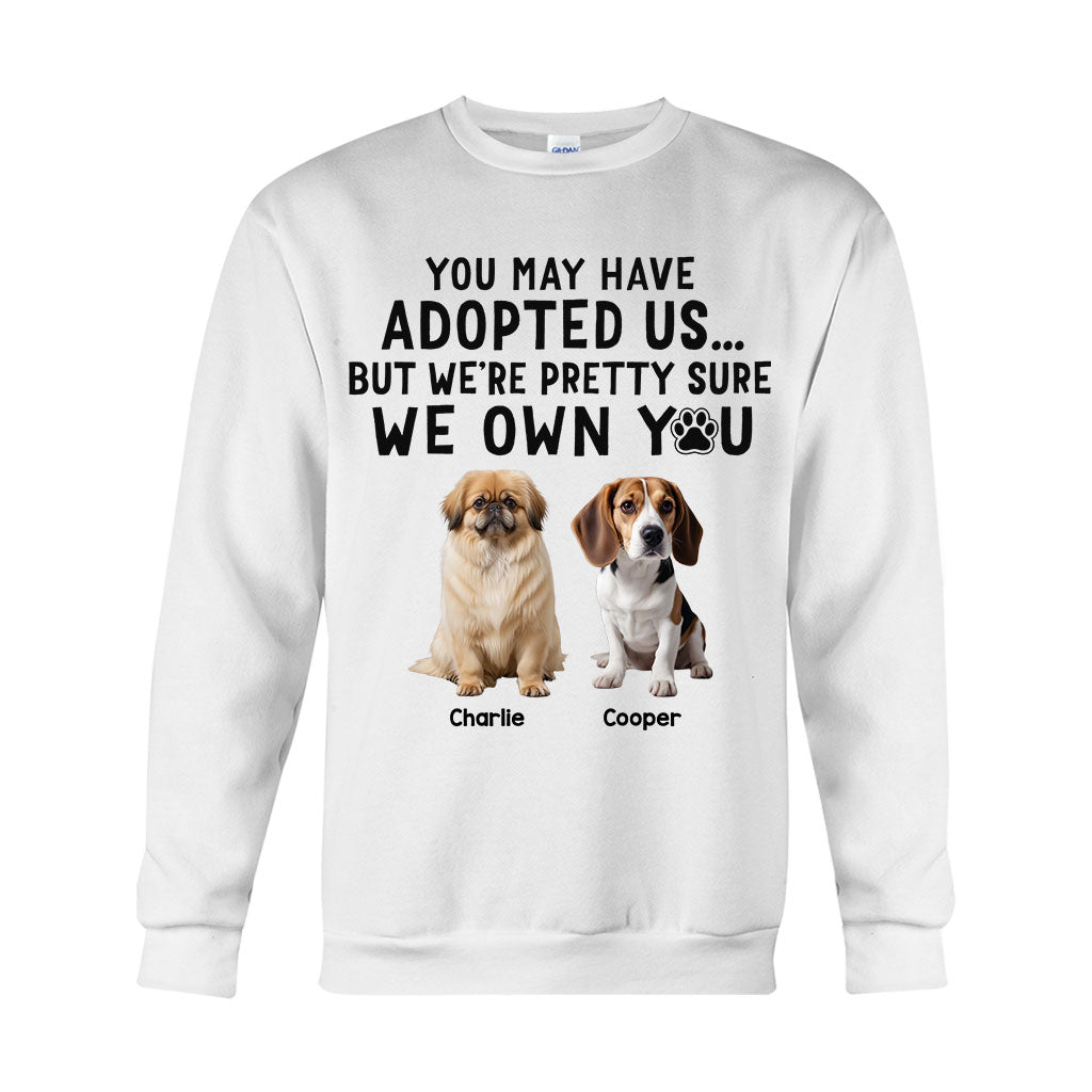 Je suis presque sûr que tu m'appartiens - T-shirt et sweat à capuche personnalisés pour chien