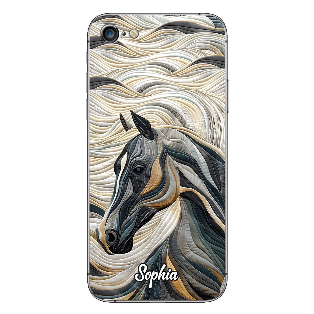 Magnifique cheval - Coque de téléphone personnalisée à motif cheval